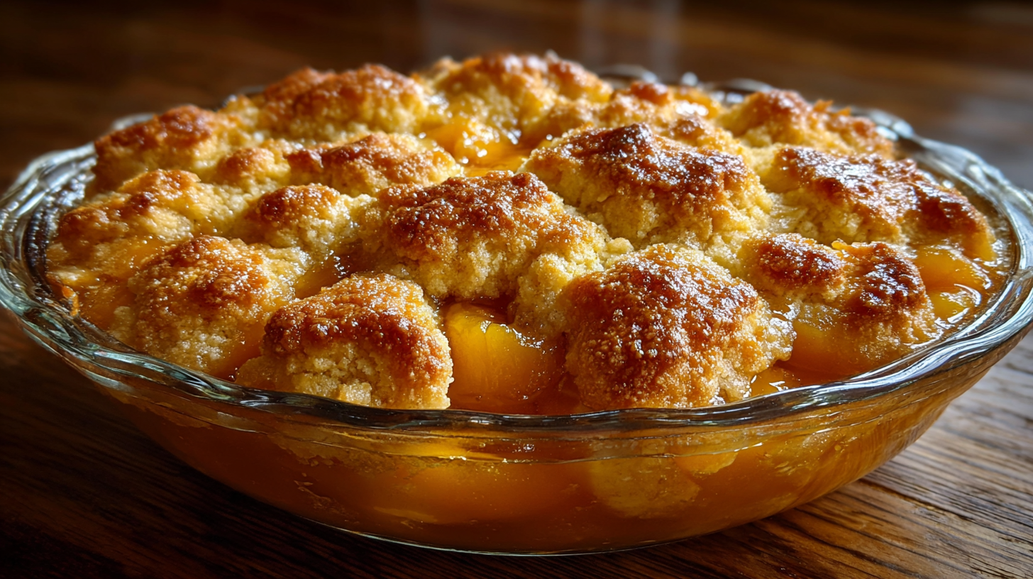 Southern Peach Cobbler