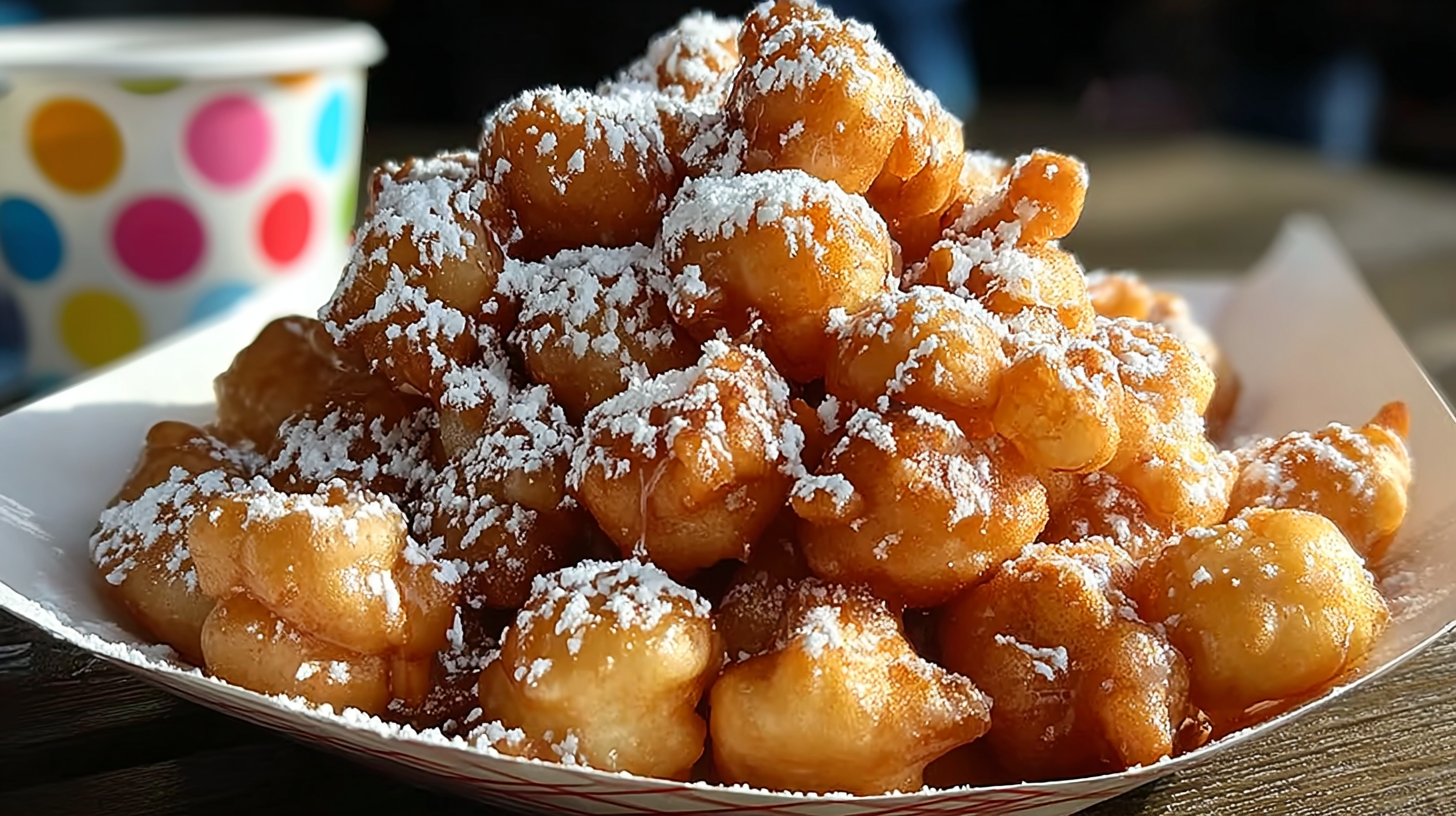 Funnel Cake Bites Air Fryer Style