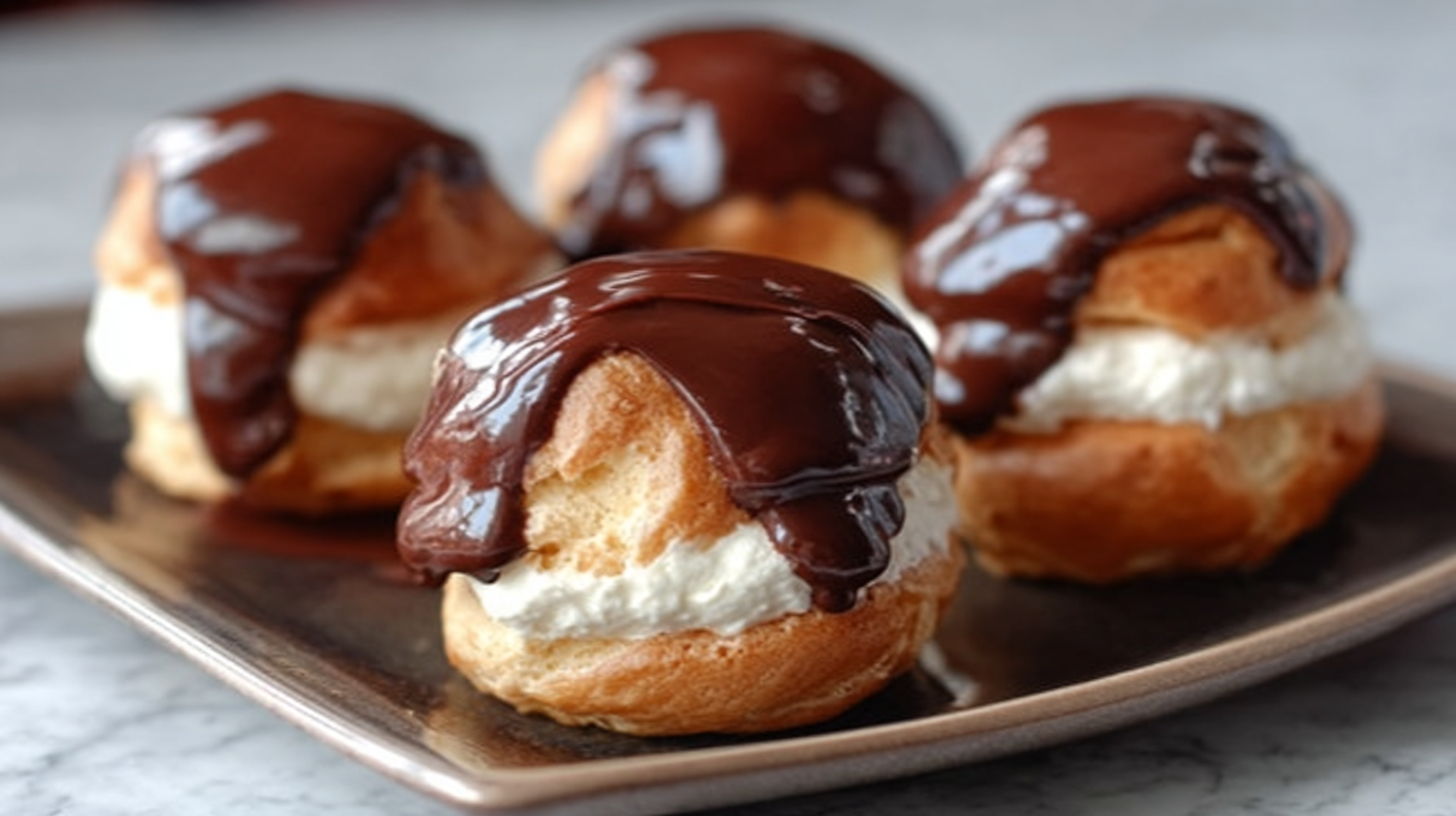 Classic French Profiteroles