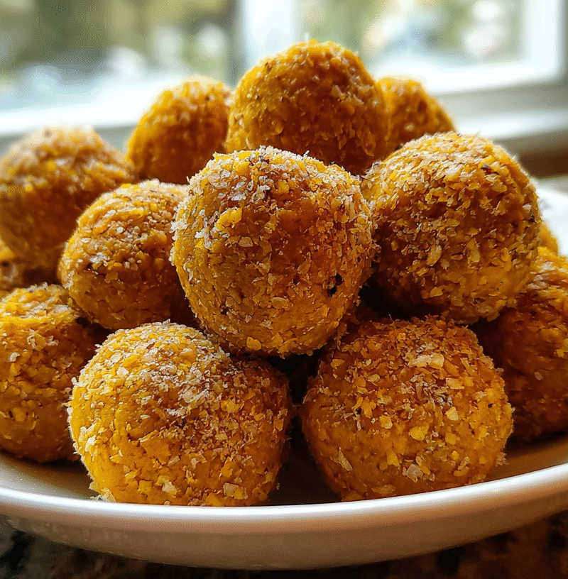 No-Bake Pumpkin Bites