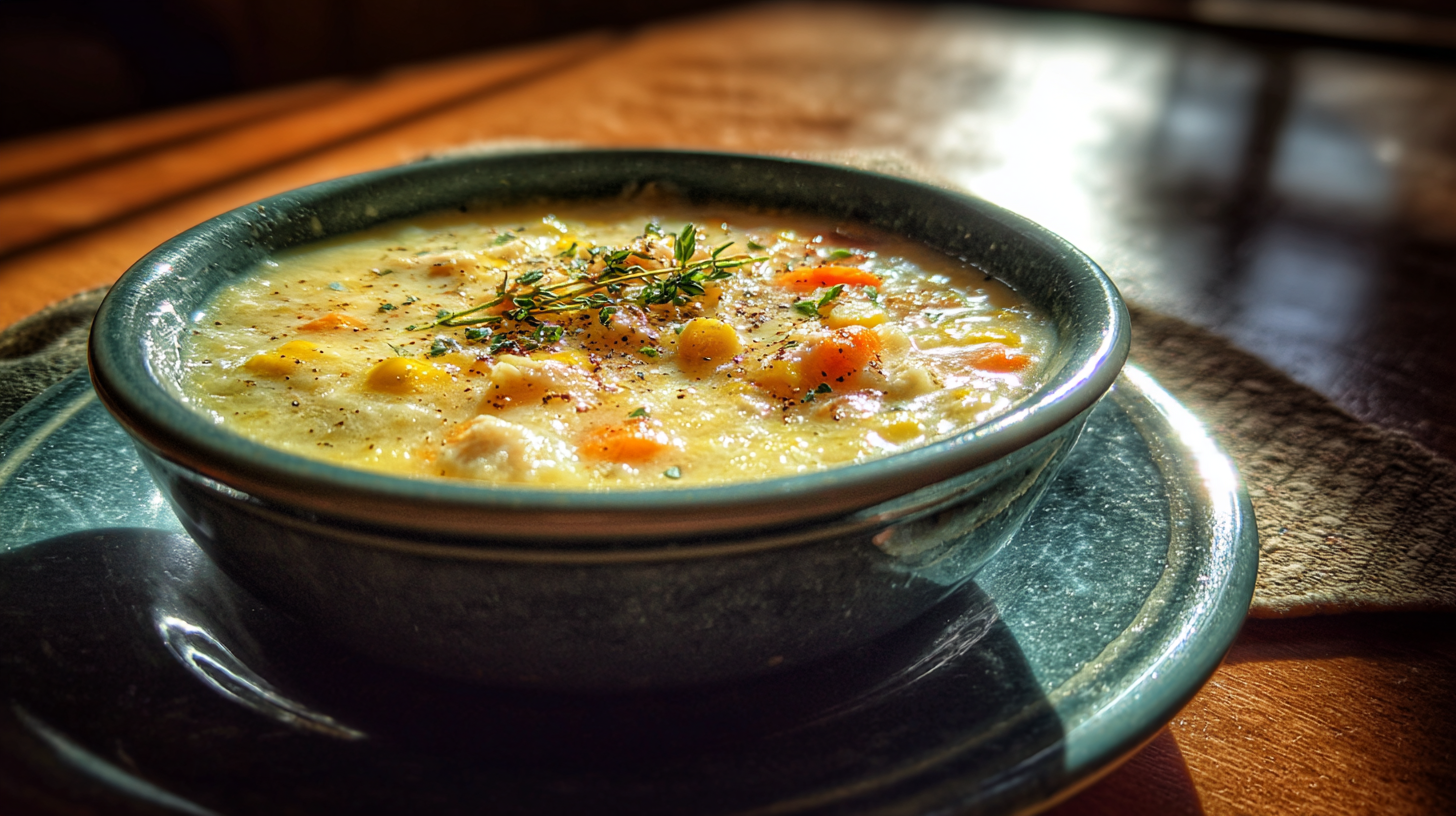 Crockpot Chicken Corn Chowder
