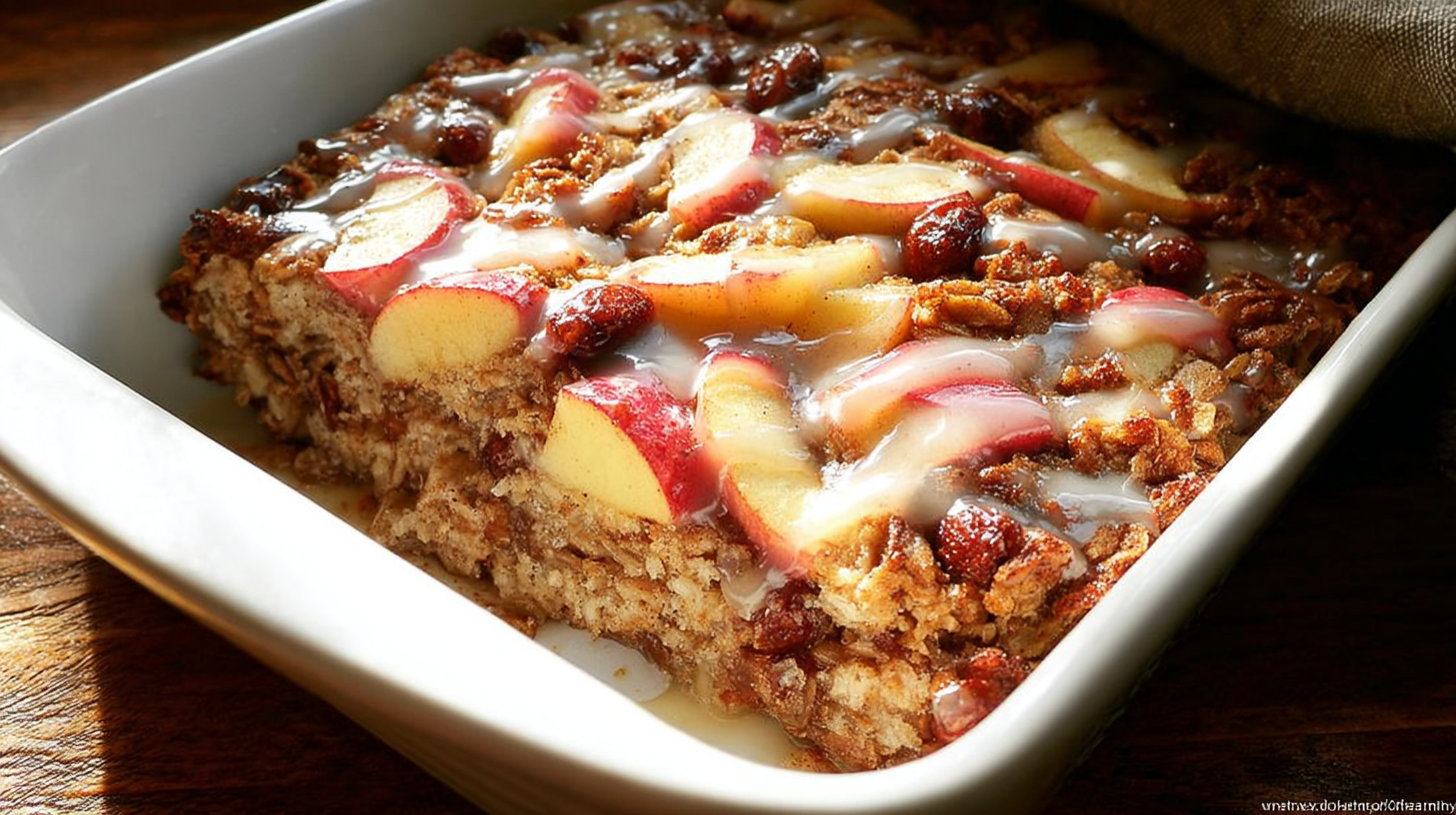 Oatmeal Apple Breakfast Bake