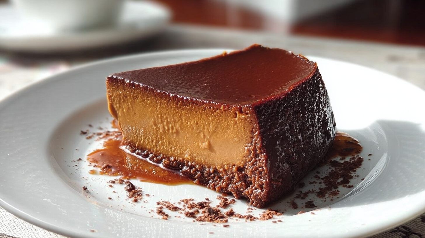 French Chocolate Flan