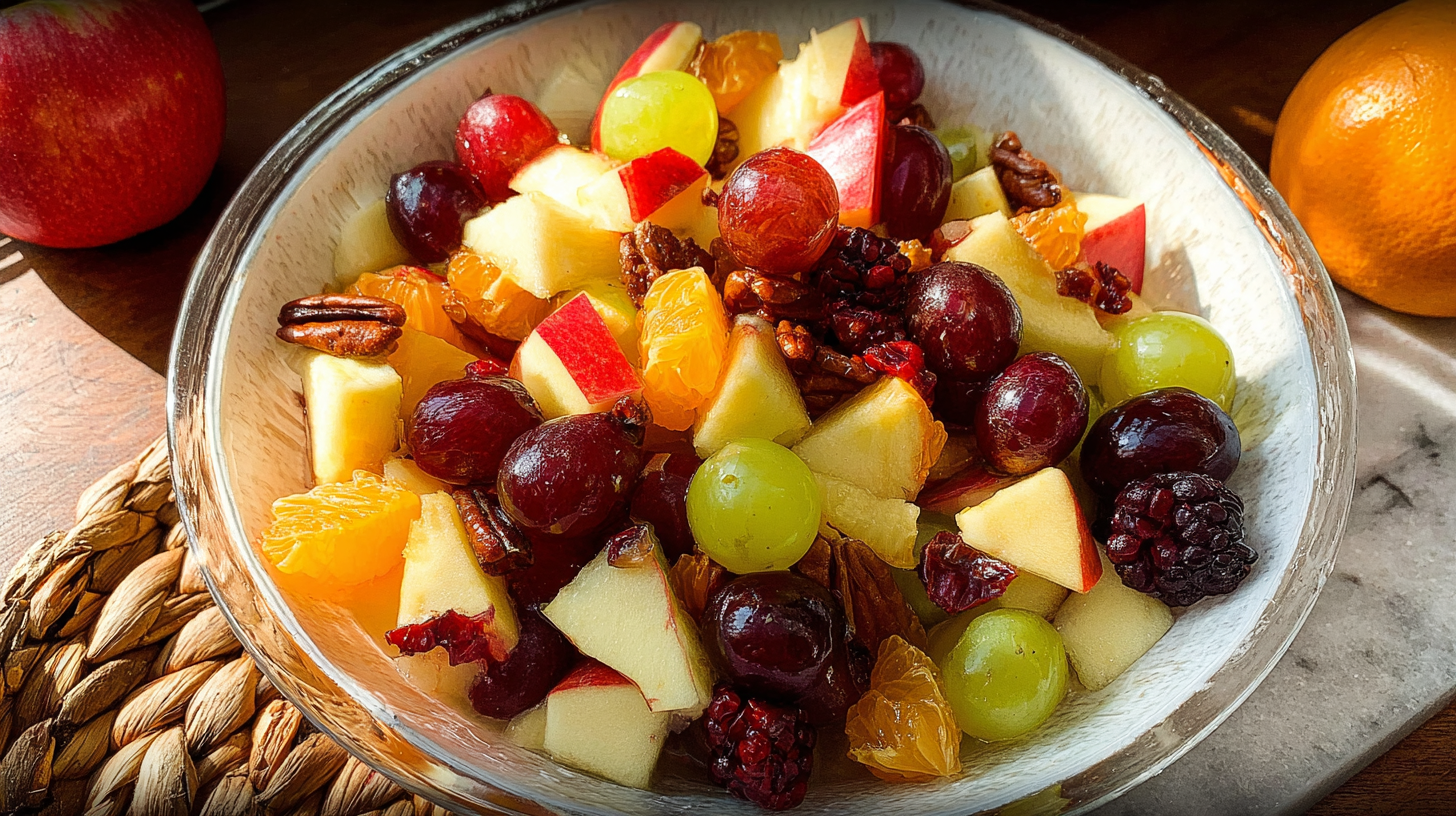 Seasonal Fall Fruit Salad