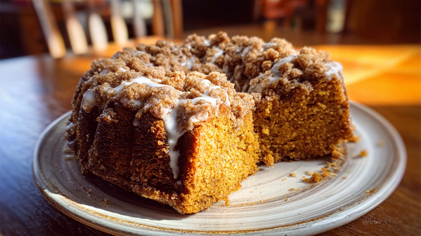 Pumpkin Coffee Cake