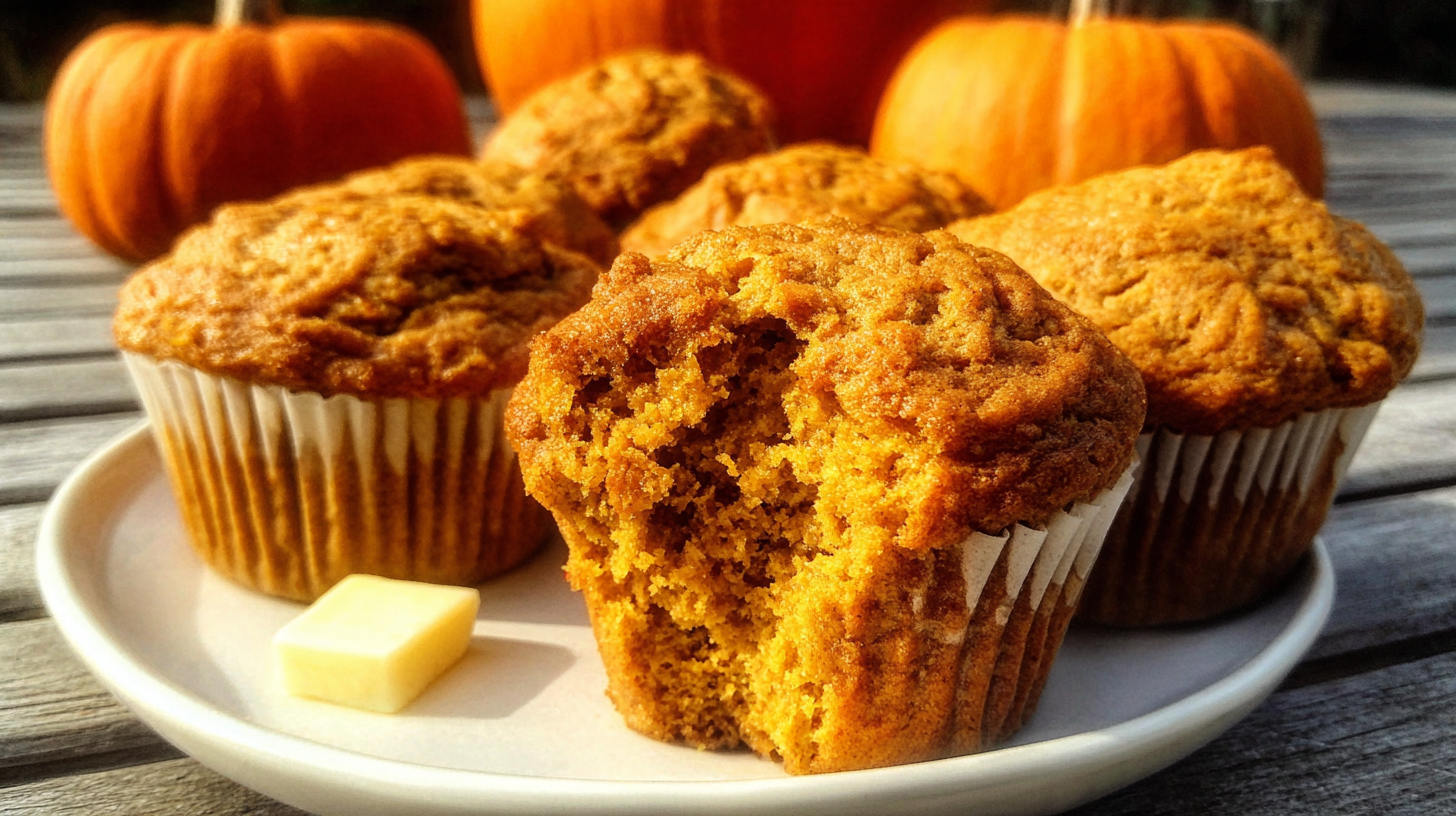 Pumpkin Protein Muffins