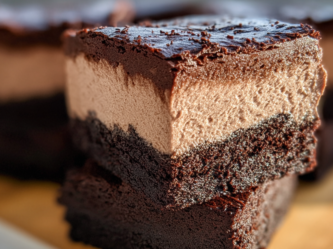 Chocolate Mousse Brownies