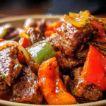 Slow Cooker Garlic Butter Beef Bites