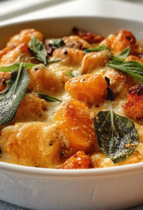 Pumpkin Gnocchi Bake